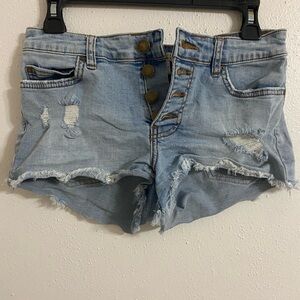 Billabong low rise denim shorts